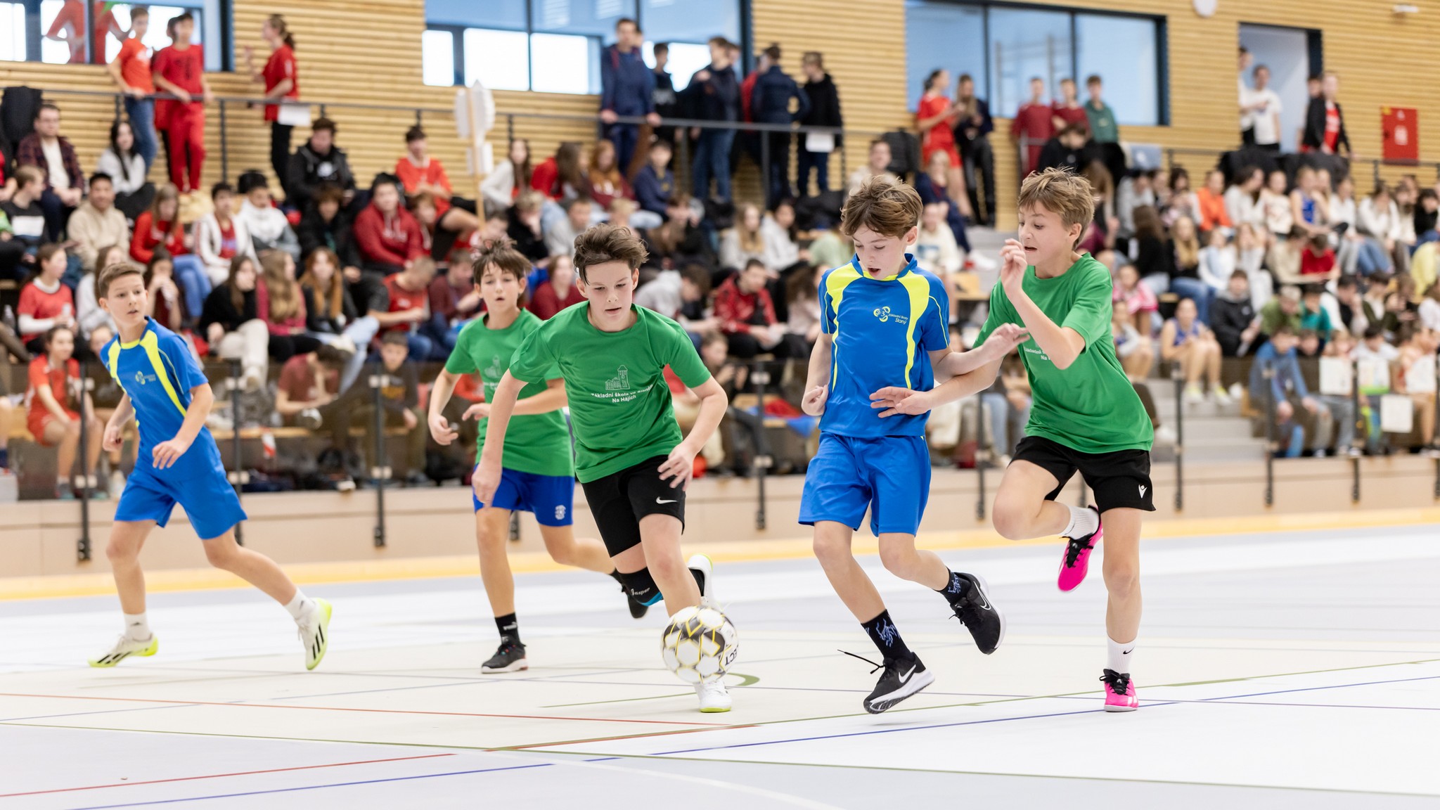 Interiér haly - Futsal